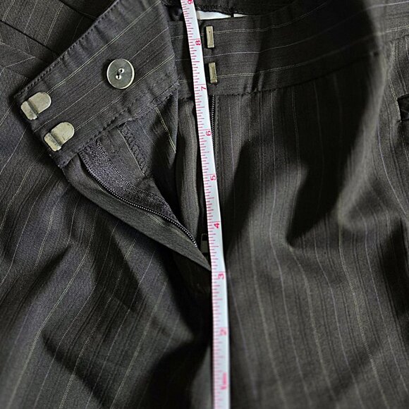 Nine West Brown Pinstripe Pant Suit Set - Picture 7 of 7